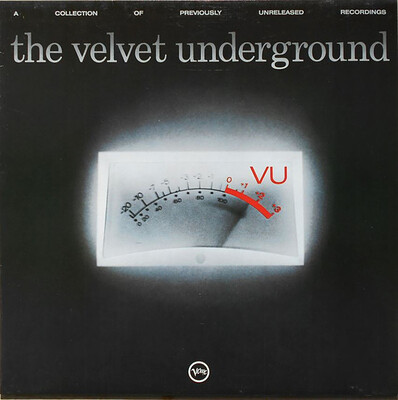VELVET UNDERGROUND, THE - VU (A COLLECTION OF PREVIOUSLY UNRELEASED RECORDINGS) german original (LP)