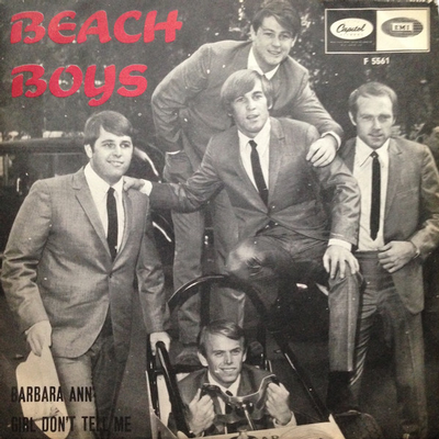 BEACH BOYS, THE - BARBARA ANN / Girl Don't Tell Me Swedish original from 1966. (7")