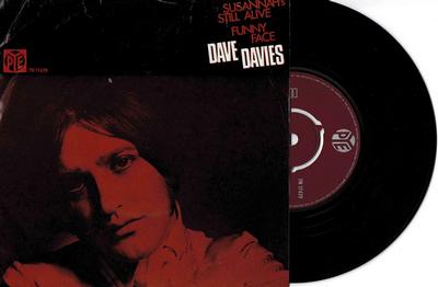 DAVIES, DAVE - SUSANNAH''S STILL ALIVE / Funny Face Norwegian press from 1967. (7")