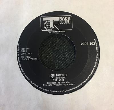 WHO, THE - JOIN TOGHETER / Baby Don''t You Do It uk original (7")