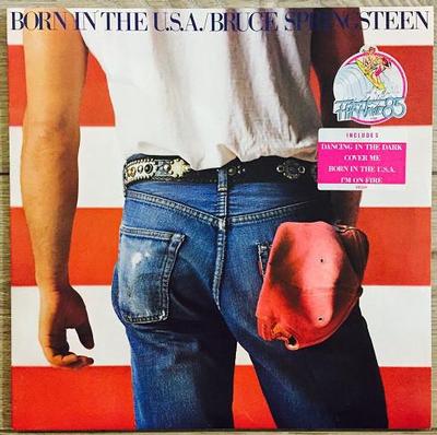 SPRINGSTEEN, BRUCE - BORN IN THE U.S.A. Dutch pressing, red labels (LP)
