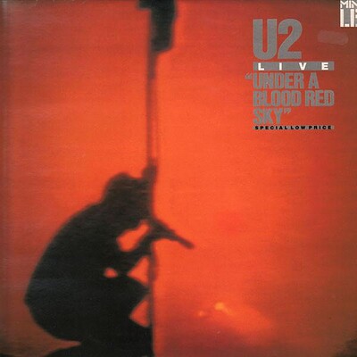 U2 - LIVE "UNDER A BLOOD RED SKY" Swedish pressing (LP)