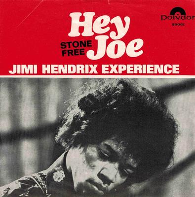 HENDRIX, JIMI - HEY JOE / Stone Free Norwegian press from 1967. (7")