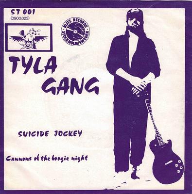 TYLA GANG - SUICIDE JOCKEY / Cannons Of The Boogie Night (7")