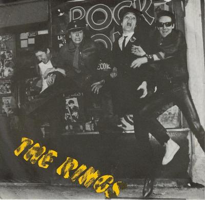 THE RINGS - I WANNA BE FREE / Automobile Great UK 77 Punk (7")