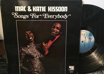 KATIE  &  MAC KISSOON - SONGS FOR EVERYBODY Sweden Only Release (LP)