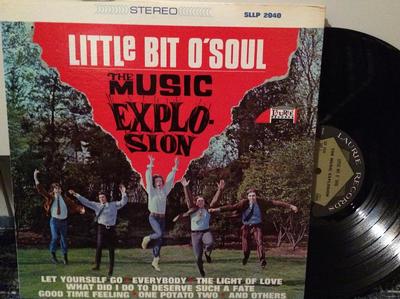 MUSIC EXPLOSION - LITTLE BIT O'SOUL US Original, Great US Garage punk with farfisa sound (LP)