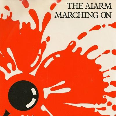 ALARM, THE - MARCHING ON / Across The Border / Lie Of The Land UK original (7")