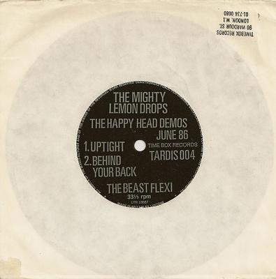 THE MIGHTY LEMON DROPS - UPTIGHT / Behind Your Back   Rare UK Flexi (7")