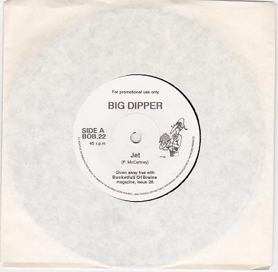 THE BIG DIPPER / DROOGS - JET / Weathered & Torn   Split Promo giveaway (7")