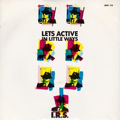 LET'S ACTIVE - IN LITTLE WAYS / Two You's   UK pressing (7")