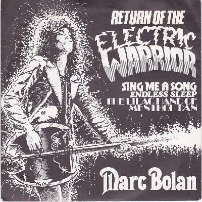 BOLAN, MARC - RETURN OF THE ELECTRIC WARRIOR EP UK pressing (7")