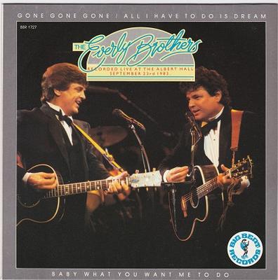 EVERLY BROTHERS, THE - GONE GONE GONE + 2 French pressing (7")