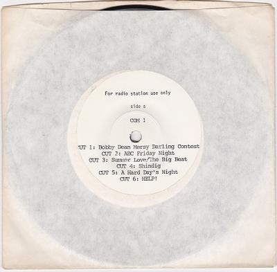 VARIOUS ARTISTS (POP / ROCK) - FOR RADIO STATION USE ONLY VOL 1 EP Radio and TV spots promo (7")