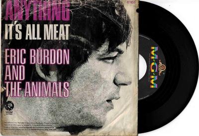 ANIMALS, THE - ANYTHING / It''s All Meat german original (7")