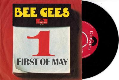 BEE GEES - FIRST OF MAY / Lamplight (7")