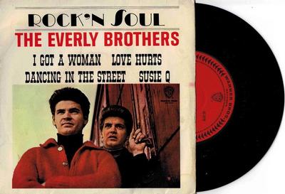EVERLY BROTHERS, THE - ROCK ''N'' SOUL UK Pressing (7")