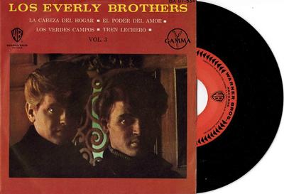 EVERLY BROTHERS, THE - VOL. 3 Mexican Pressing (7")