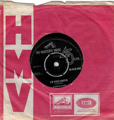 MANFRED MANN - I''M YOUR KINGPIN / Hubbel Bubbel Toil And Trouble (7")