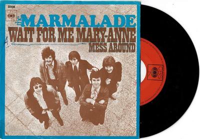 MARMALADE, THE - WAIT FOR ME MARY-ANNE / Mess Around dutch ps (7")
