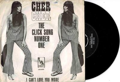 SONNY & CHER - THE CLICK SONG NUMBER ONE / I Can''t Love You More dutch pressing (7")