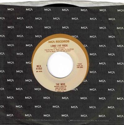 WHO, THE - LONG LIVE ROCK / My Wife us original (7")