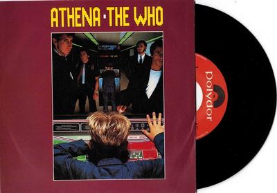 WHO, THE - ATHENA / A Man Is A Man german ps (7")