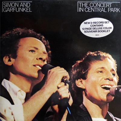SIMON & GARFUNKEL - THE CONCERT IN CENTRAL PARK Dutch pressing, double album with 12 page booklet (2LP)