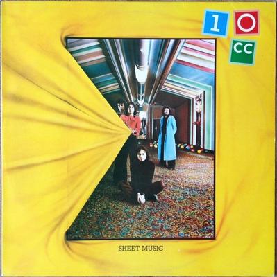 10CC - SHEET MUSIC UK original (LP)