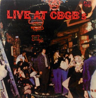 VARIOUS ARTISTS (PUNK / HARDCORE) - LIVE AT CBGB'S - THE HOME OF UNDERGROUND ROCK us original (2LP)