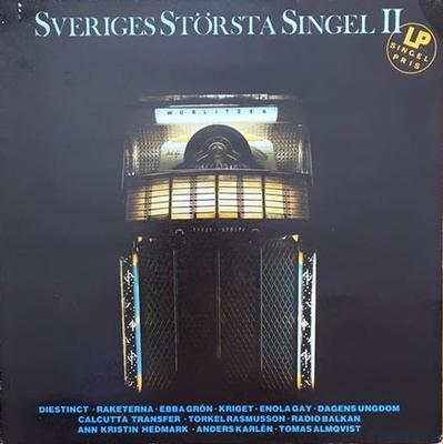 VARIOUS ARTISTS (PUNK / HARDCORE) - SVERIGES STÖRSTA SINGEL II (LP)