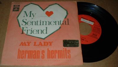 HERMAN'S HERMITS - MY SENTIMENTAL FRIEND (7")