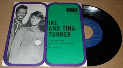 IKE & TINA TURNER - A LOVE LIKE YOURS (7")