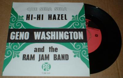 WASHINGTON, GENO - QUE SERA SERA / Hi-hi Hazel (7")