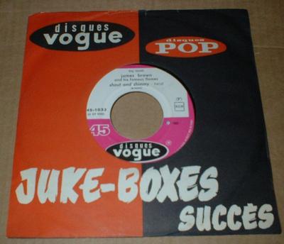 BROWN, JAMES AND HIS FAMOUS FLAMES - SHOUT AND SHIMMY / Night train (7")