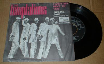 TEMPTATIONS, THE - I CAN''T GET NEXT TO YOU / Running away (7")