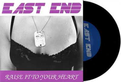 EAST END - RAISE IT TO YOUR HEART swedish power metal (7")