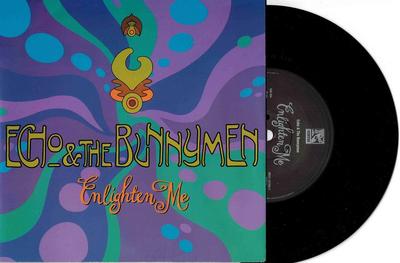 ECHO & THE BUNNYMEN - ENLIGHTEN ME / Lady Don''t Fall Backwards German pressing (7")