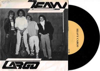 HEAVY CARGO - ENSAM / Sommartid. Rare Swedish Hard Rock single from 1980. (7")