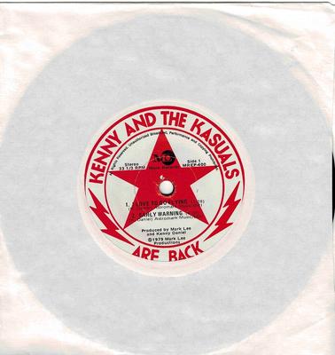 KENNY AND THE KASUALS - ARE BACK (7")