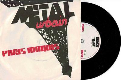 MÉTAL URBAIN - PARIS MAQUIS / Cle De Contact Classic French punk single from 1977. (7")