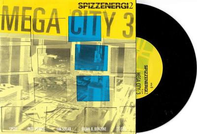 SPIZZENERGI2 - WORK / Mega City: 3 (7")