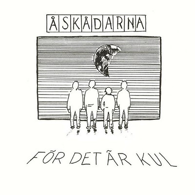 ÅSKÅDARNA - FÖR DET ÄR KUL EP Very rare Swedish punk from 1980. (7")