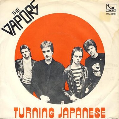VAPORS, THE - TURNING JAPANESE / Here Comes The Judge Rare Swedish press. (7")