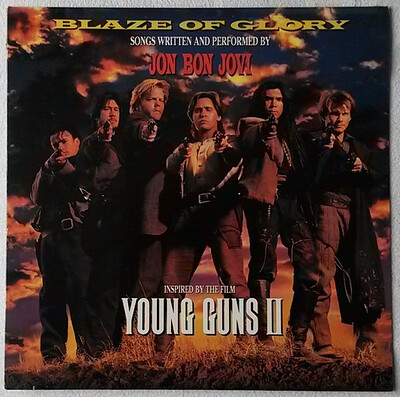 BON JOVI - BLAZE OF GLORY Canadian Original (LP)