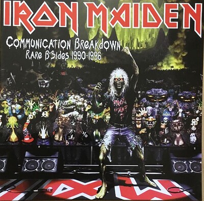 IRON MAIDEN - COMMUNICATION BREAKDOWN- Rare B-Sides 1990-1996 (LP)