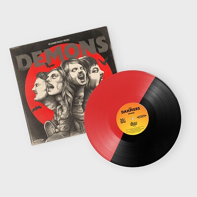 DAHMERS, THE - DEMONS Black/red vinyl (LP)