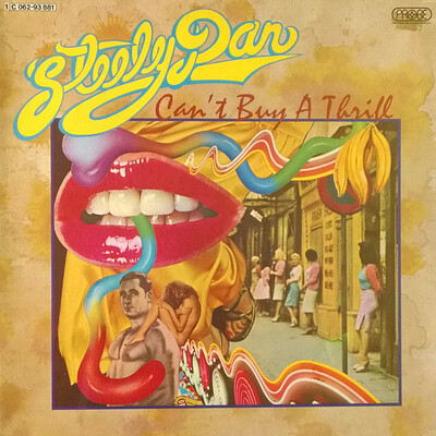 STEELY DAN - CAN'T BUY A THRILL German first press from 1972, pink labels. (LP)
