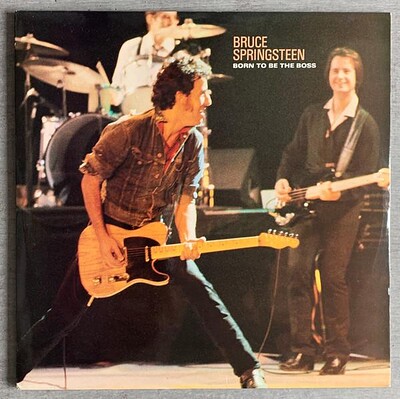 SPRINGSTEEN, BRUCE - BORN TO BE THE BOSS very rare eec original pressing on clear vinyl (4LP)