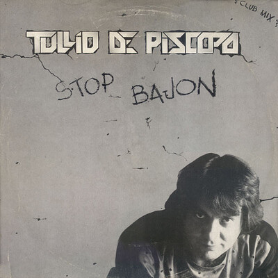 DE PISCOPO, TULLIO - STOP BAJON Swedish italo 12" from 1985. (12")
